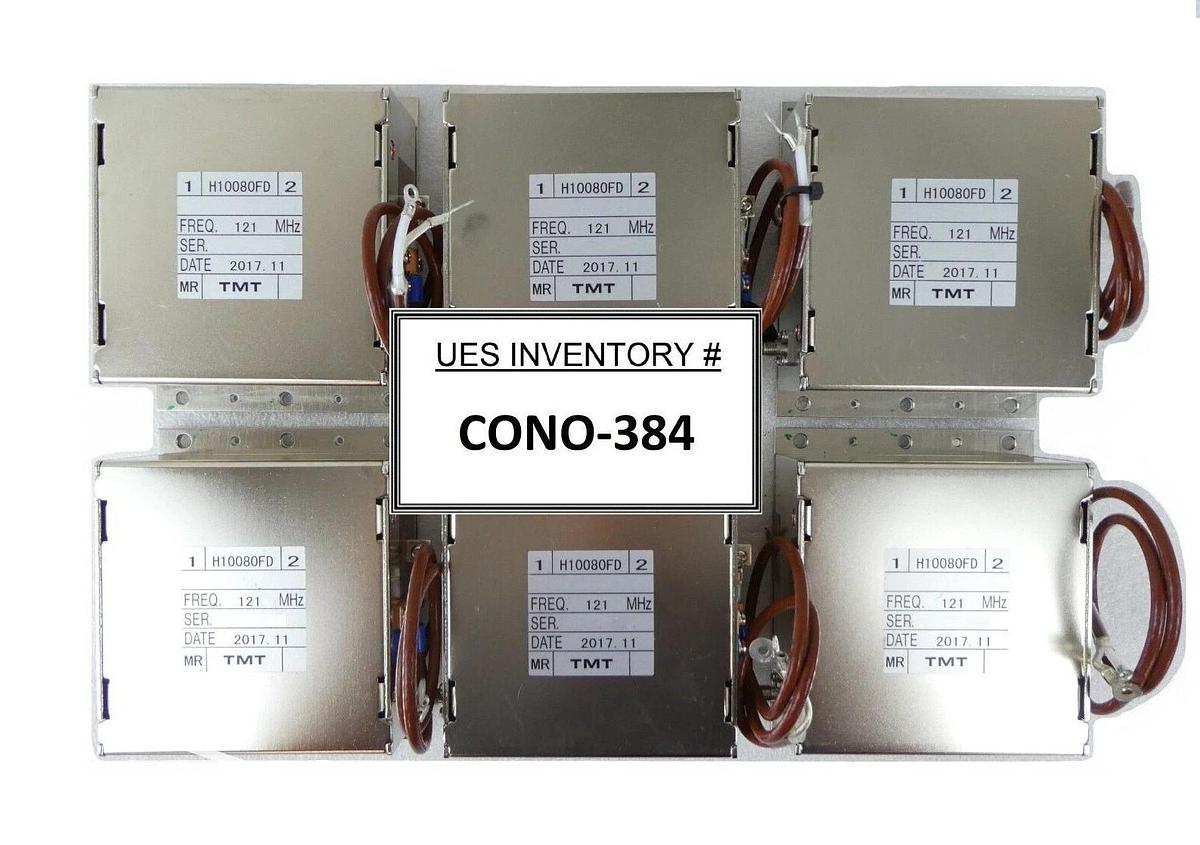 Used JEOL H10080FD 121MHz RF Filter TMT Reseller Lot of 6 JSM-6400F SEM Working Spare