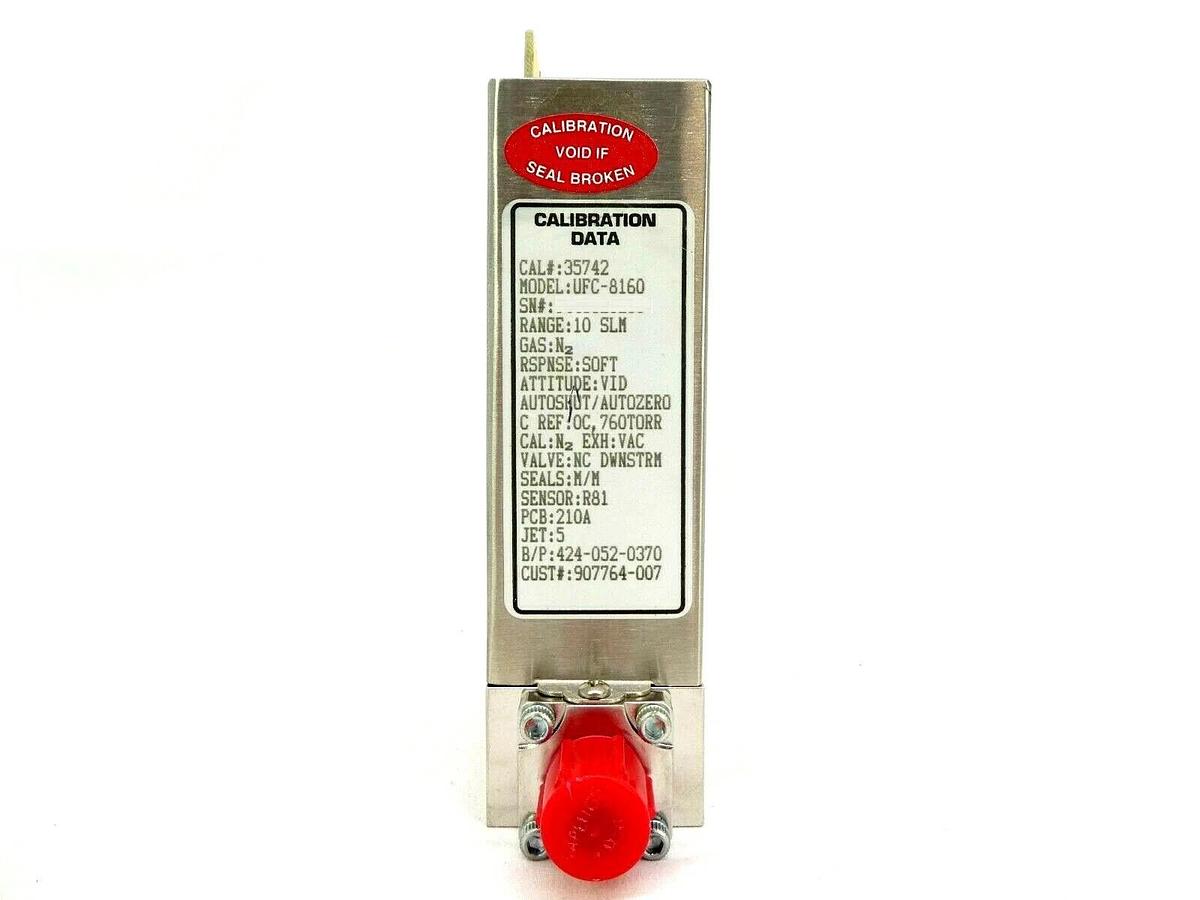 Used UNIT Instruments UFC-8160 Mass Flow Controller MFC 10 SLM N2 8160 Working Spare