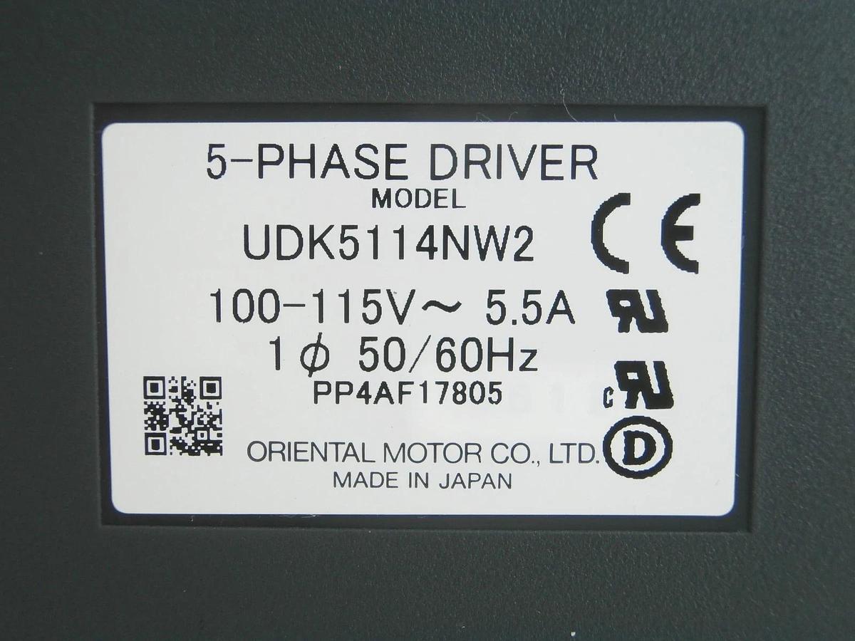 Oriental Motor UDK5114NW2 5-Phase Servo Driver VEXTA Hitachi 1-827865-02 New