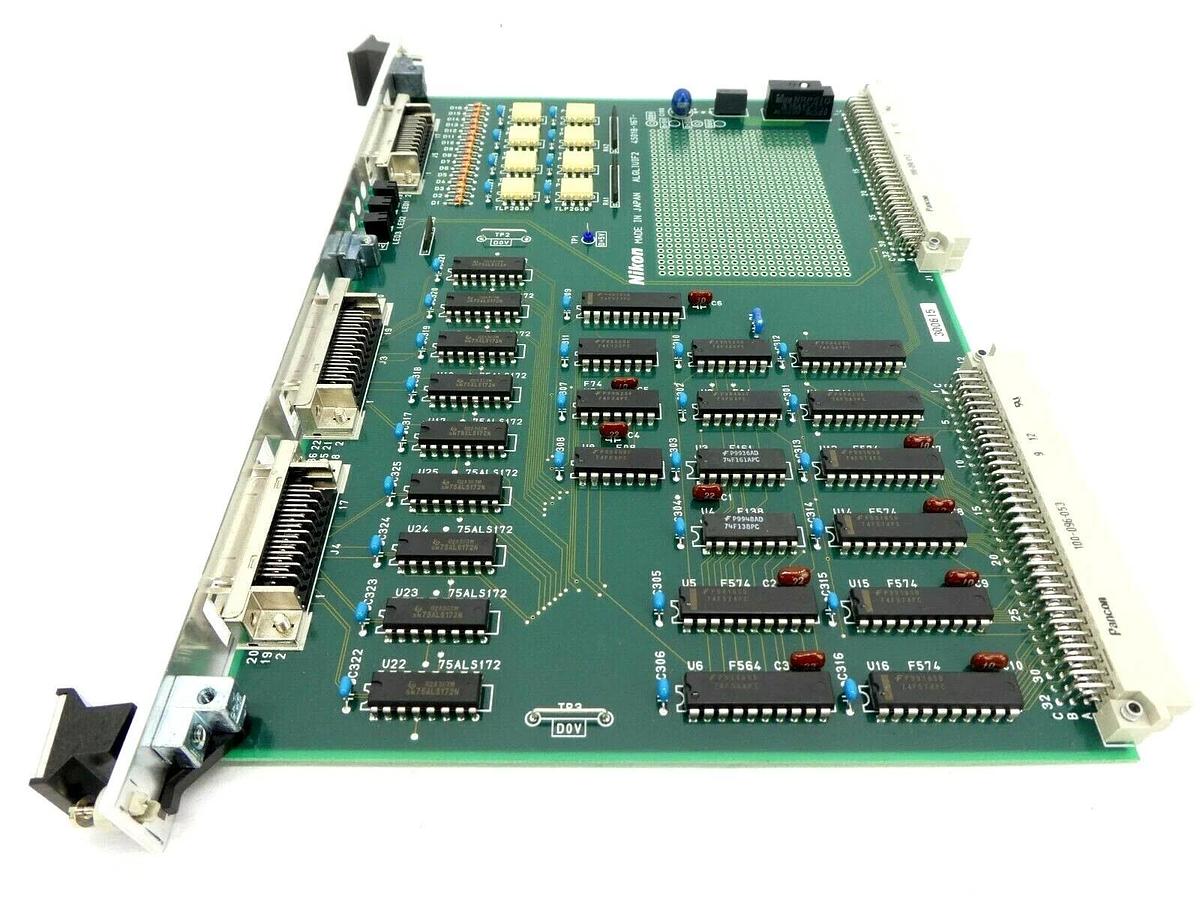 Used Nikon 4S018-167 Inferometer Relay PCB Card ALGLIUIF2 NSR Series Working Spare
