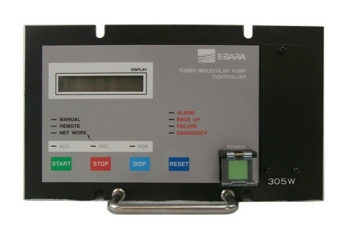 Used 305 Ebara 305W Turbomolecular Pump Controller Turbo Tested Working Surplus