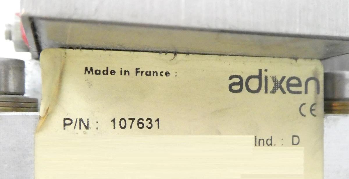 Used Alcatel Adixen 107631 Mass Spectrometry Analyzer Cell & VHS Amplifier Working