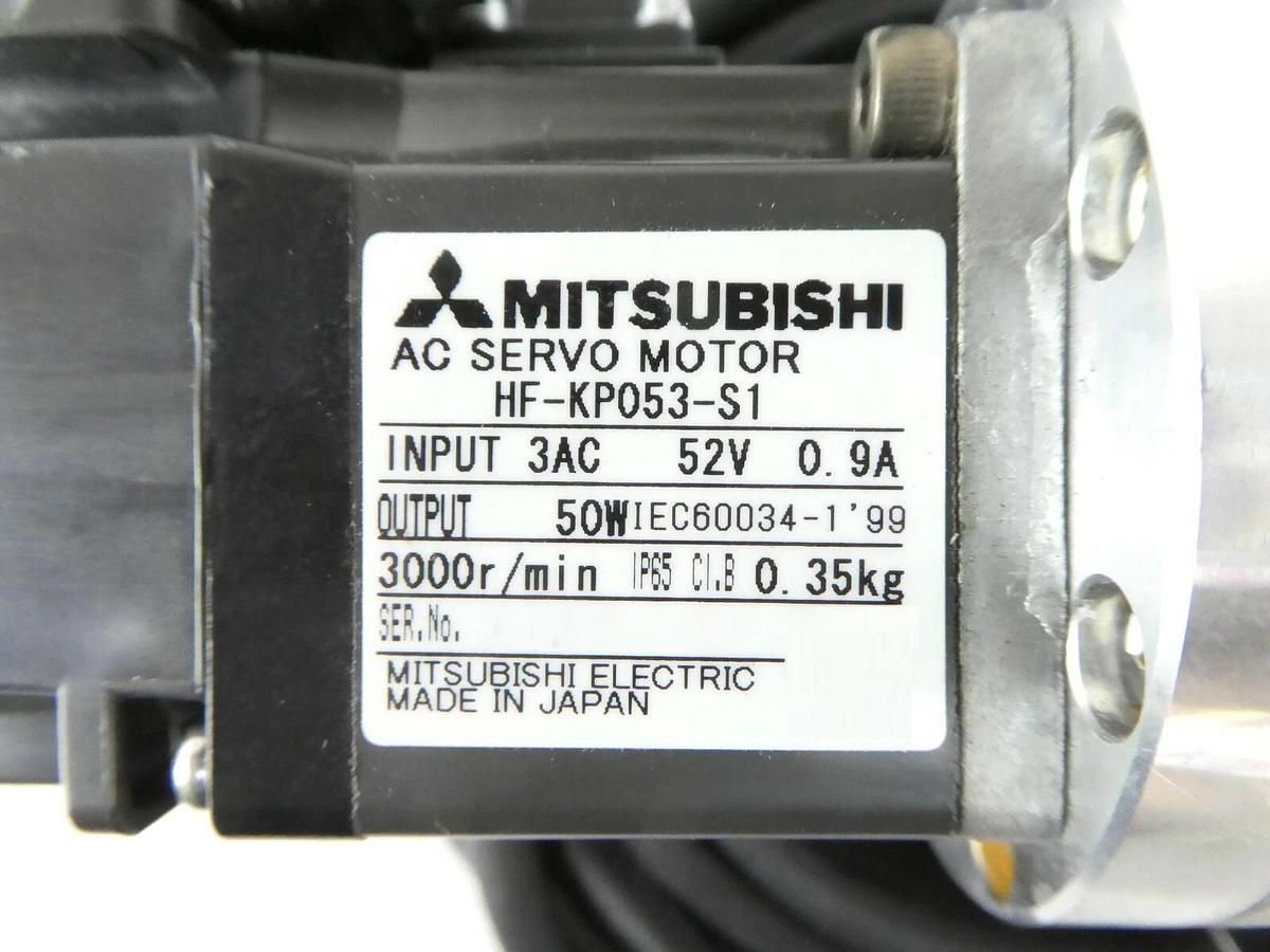 Used Nikon 4K186-969 Servo Motor Assembly Mitsubishi HF-KP053-S1 NSR FX-601F Working