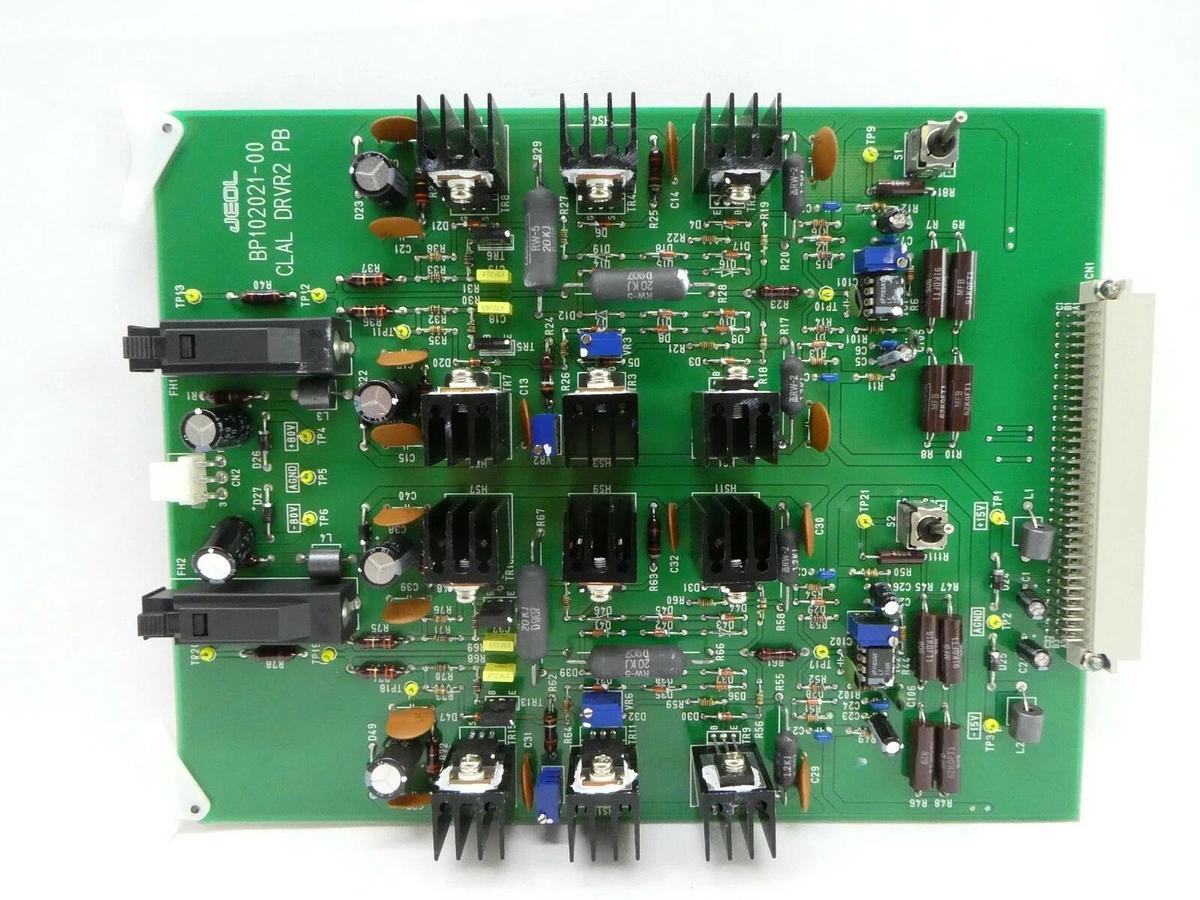 Used JEOL BP102021-00 Driver PCB Card CLAL DRVR2 PB JWS-2000 SEM Working Spare