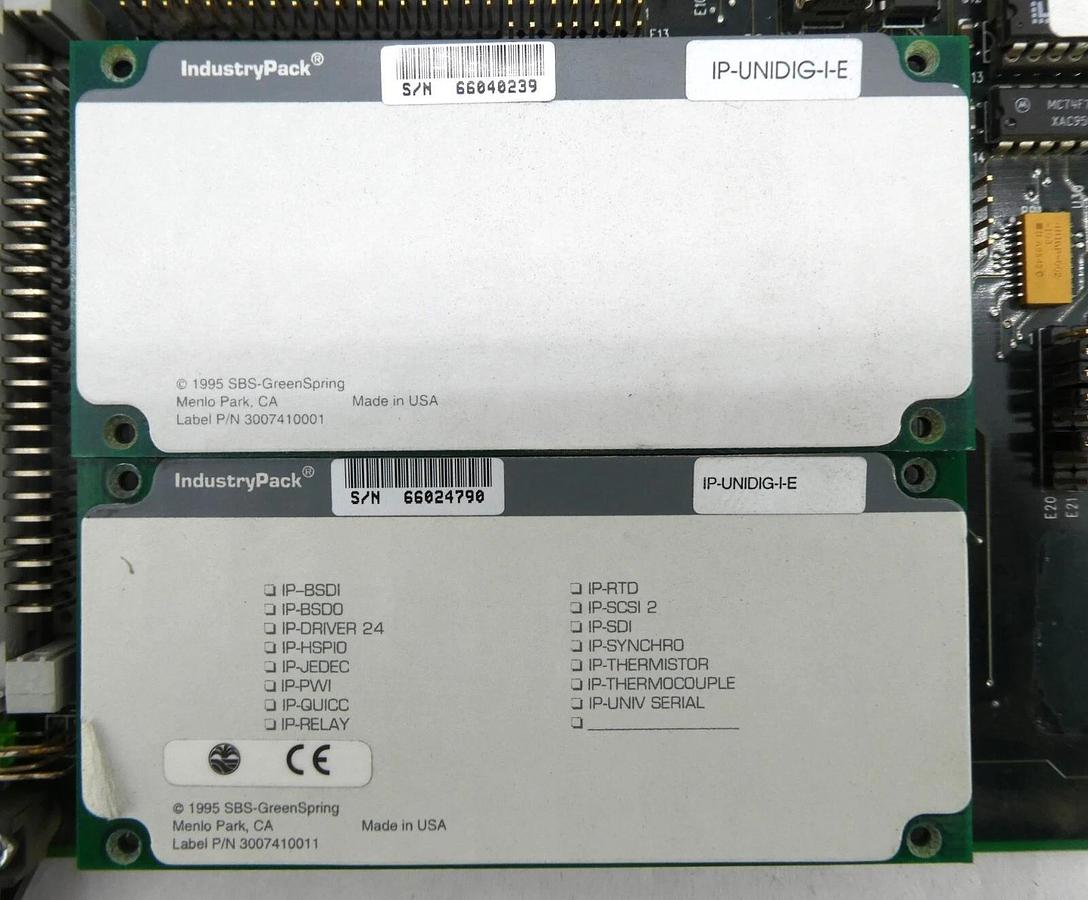 Used GreenSpring Computers VIP-C616 Rev C2 Industry Pack PCB Card Working Surplus