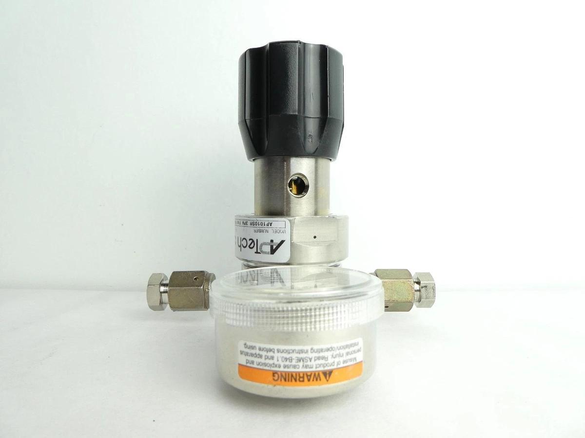 Refurbished AP Tech AP1010SM 3PW FV4 FV4 IV4 Regulator Valve With Gauge Refurbished