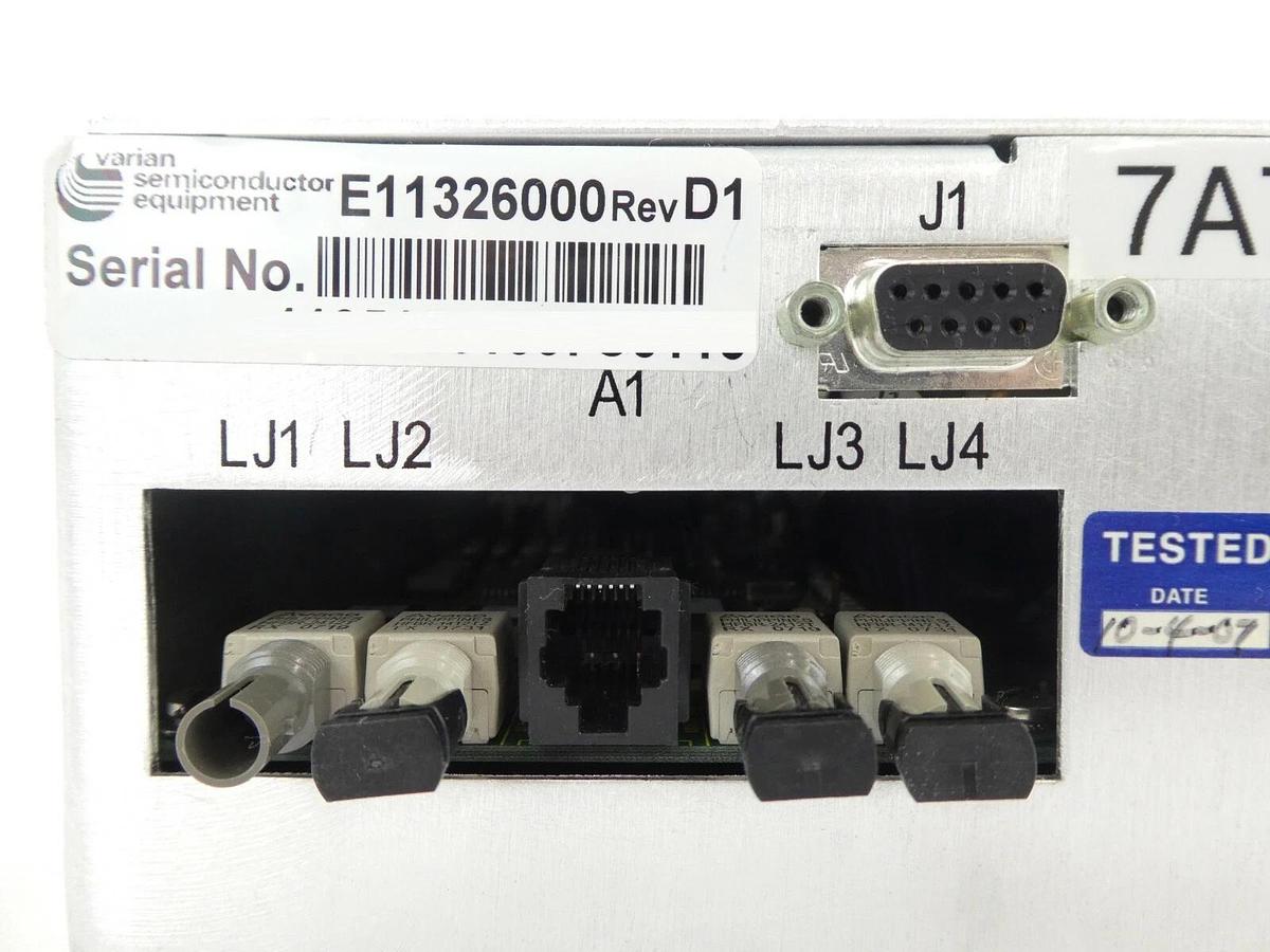 Used Varian Semiconductor VSEA E11326000 Decel 1 PS D1/D2 CONTROLLER VIISta Working