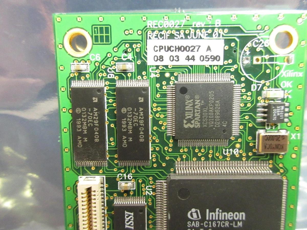 Used RECIF Technologies CPUCH0027A CPU Board REC0027A PCB Nikon NSR System Used