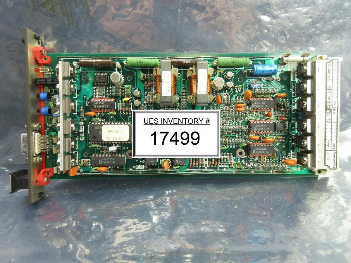 Used Philips 7122 714 14001 Processor PCB Card MCDM 60 1,6 ASML PAS 5000/2500 Used