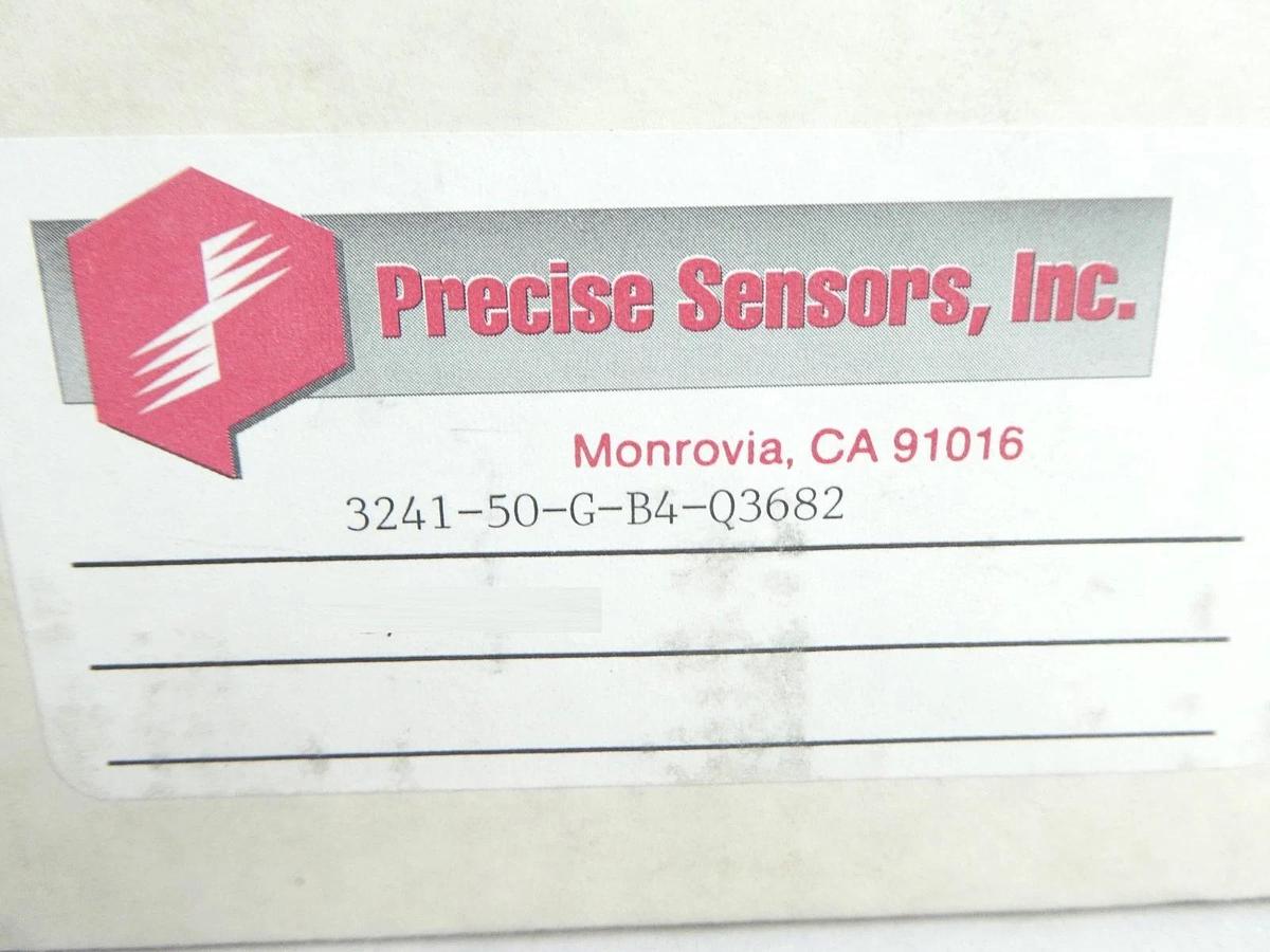 Precise Sensors 3421-50-G-B4-Q3682 Absolute Pressure Switch New Surplus
