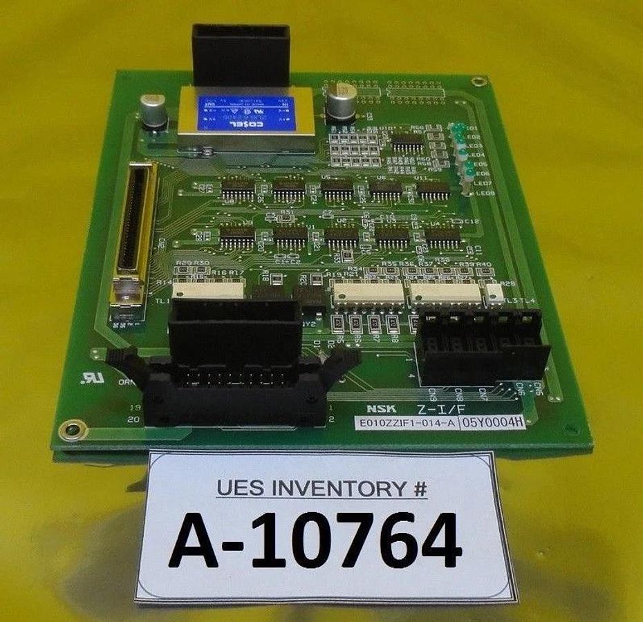 Used NSK E010ZZIF1-014-A Interface Relay Board PCB Z-I/F Used Working
