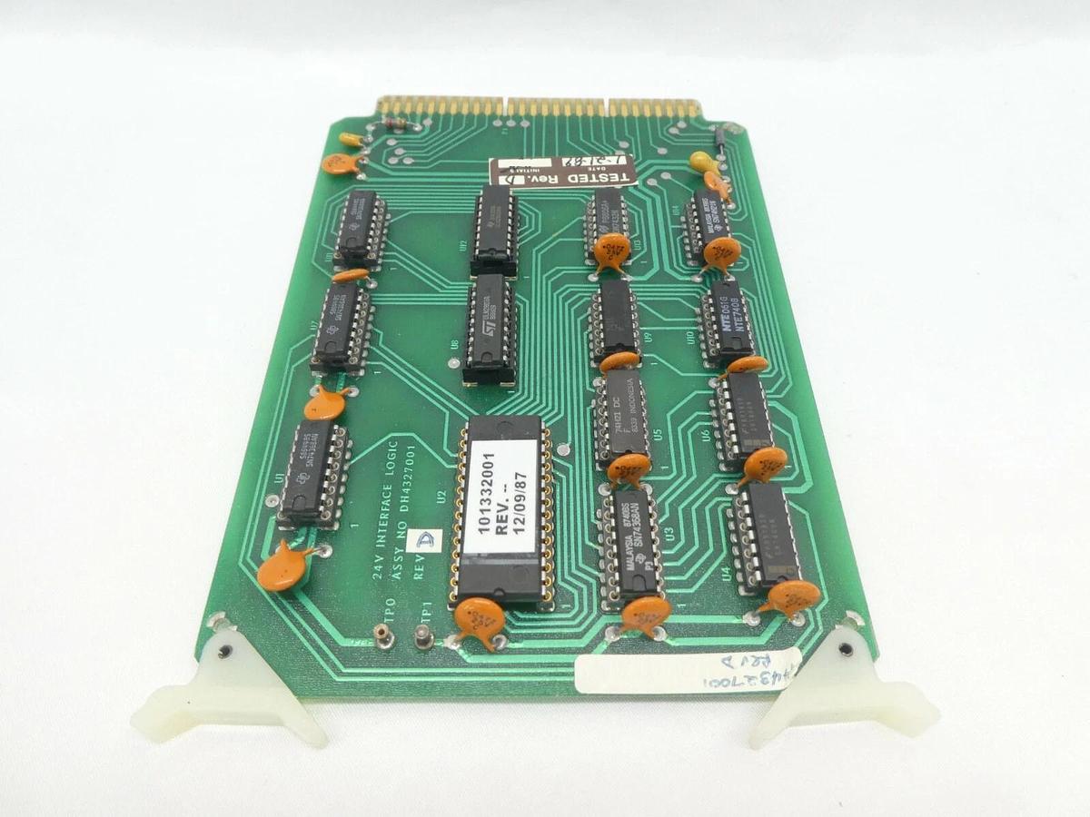 Used Varian Semiconductor VSEA DH4327001 24V Interface Logic PCB Card Rev. D Working