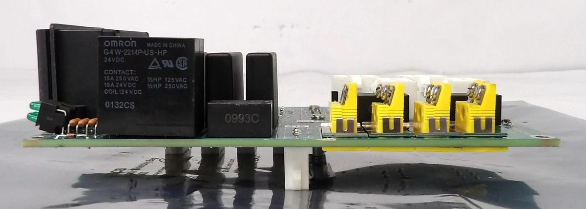 Used AMAT Applied Materials 0100-38019 Injector Valve Heater Control PCB Working