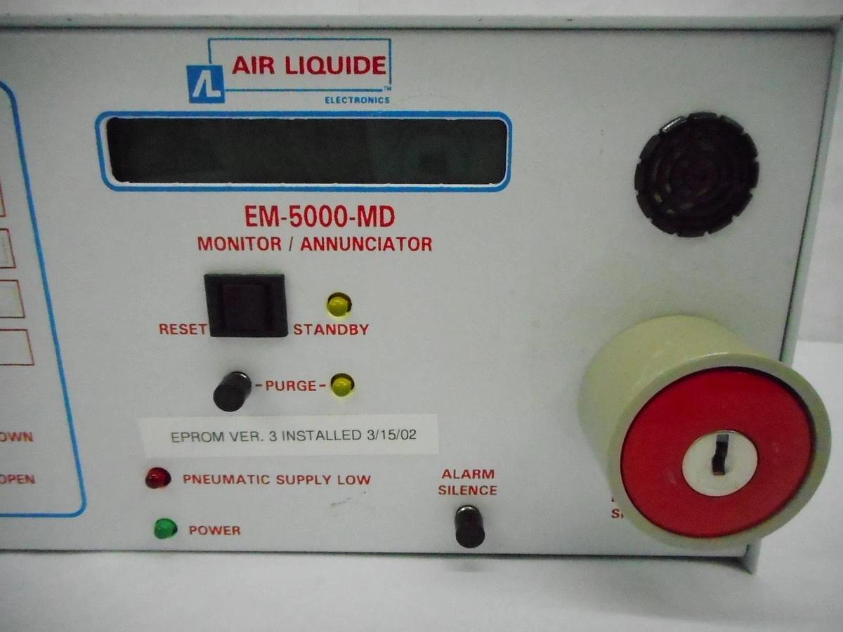 Used Air Liquide Electronics EM-5000-MD Monitor Annunciator Used Working
