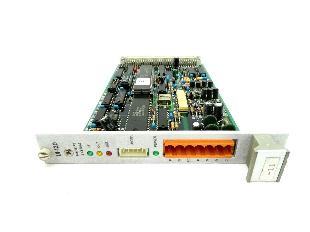Used Kuroda UI-120A Uniwire System I/O Channel Interface 3286-000684-1 Working