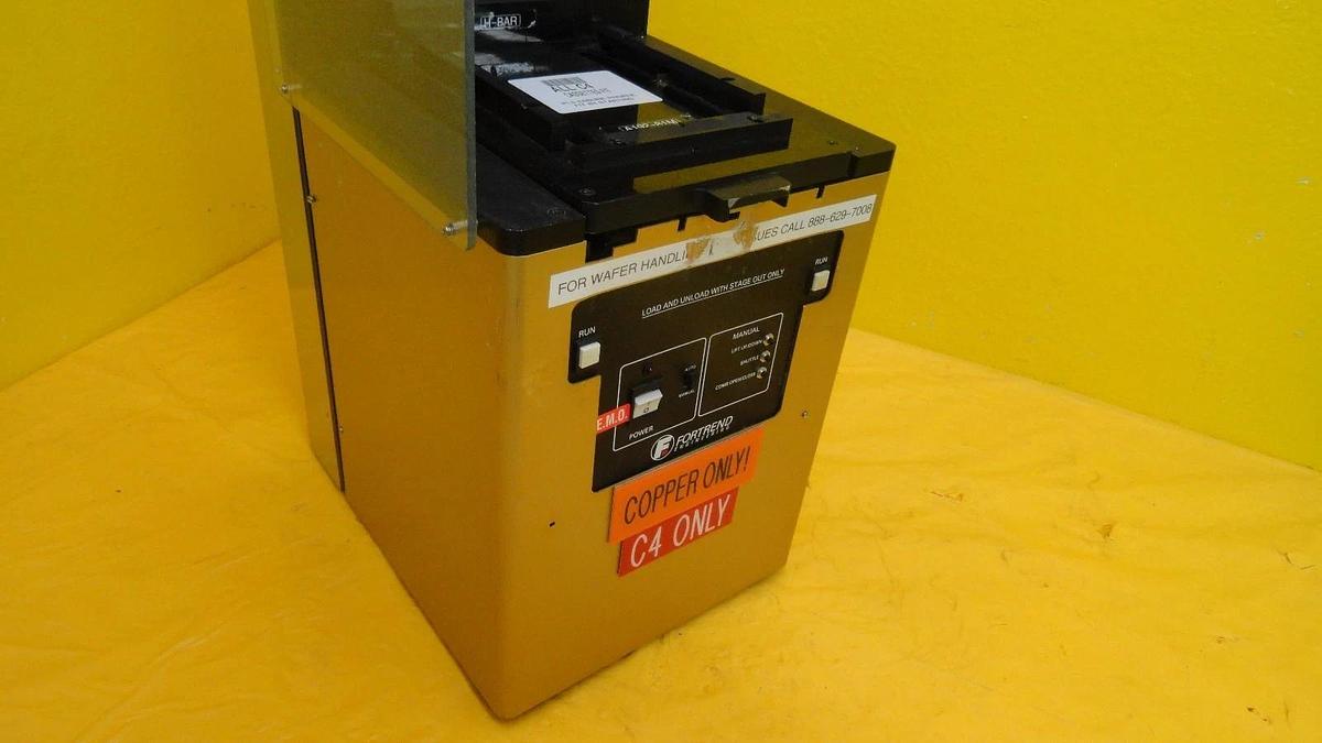 Used Fortrend 120-1004 Wafer Transfer Machine F-8025 Copper Exposed Tested Working