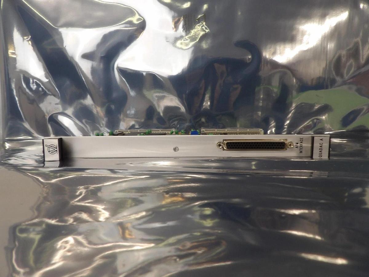 Used Omicron Vakuumphysik Quadac V3 SPM CU PCB Assembly Quadac A Working Surplus