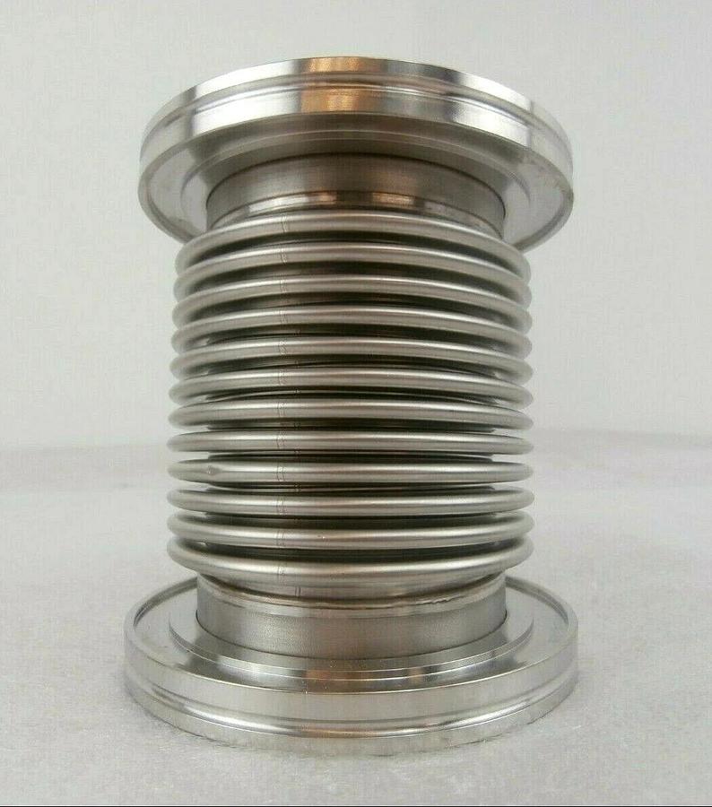 Used Edwards ISO80 High Vacuum Flexible Bellows 5" Reseller Lot of 3 Working Spare