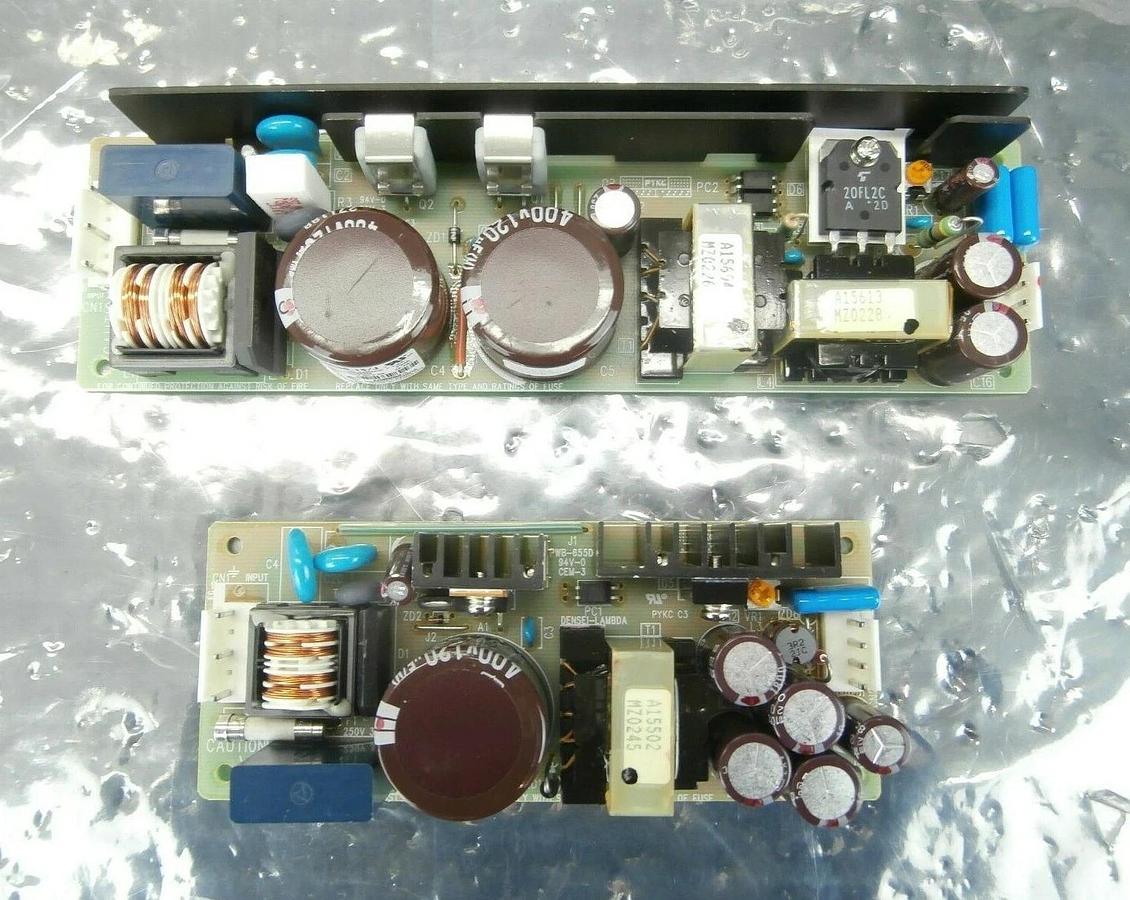 Used Densi-Lambda ZWS Series Open Frame Power Supply Lot of 2 ZWS50-15/J ZWS30-5/J