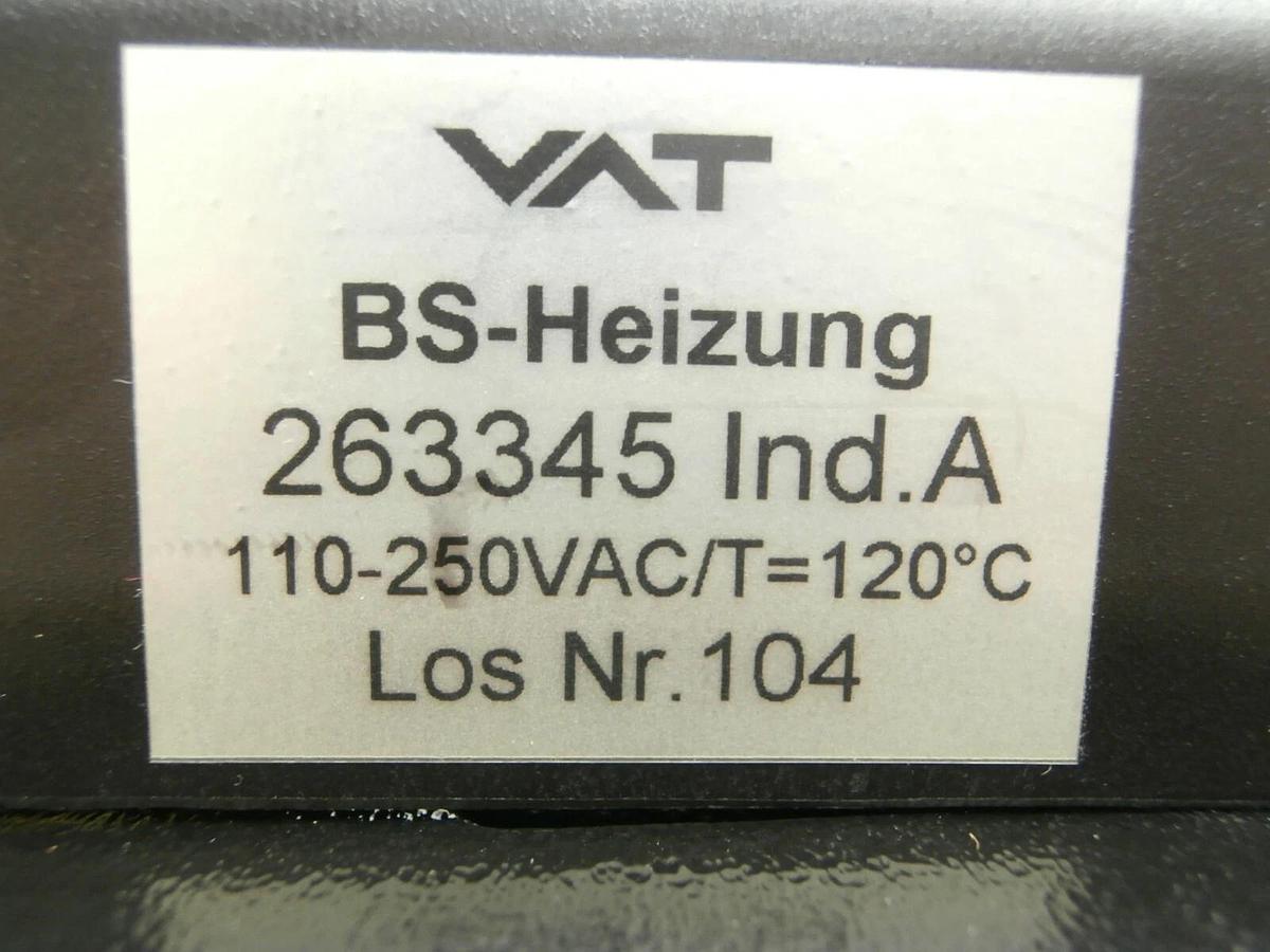 Used VAT Series 6.50 Pendulum Control and Isolation Vacuum Valve 98800 Working Spare