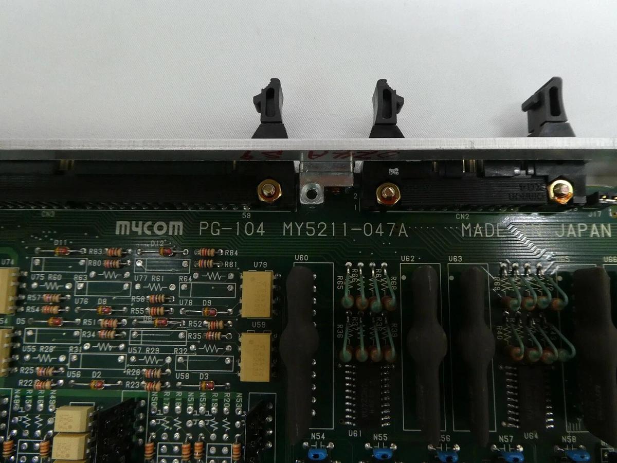 Used Mycom PG104L-04 Processor PCB Card MY5211-047A DNS FC-3000 No Pull Tab Working