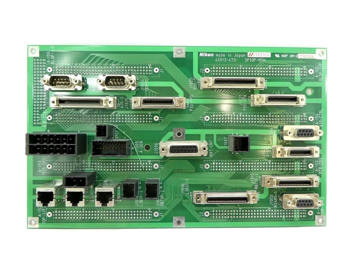Used Nikon 4S013-473 SPIOP-MTH Board PCB NSR-S307E DUV System Working