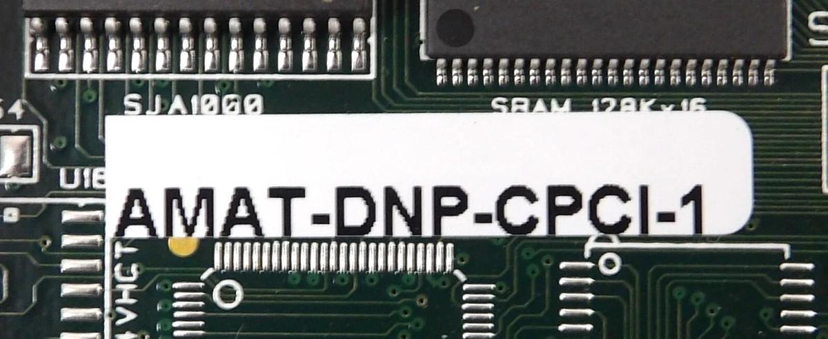 Used SST Woodhead AMAT-DNP-CPCI-1 DeviceNet Pro PCB Card AMAT 0190-01914 Working
