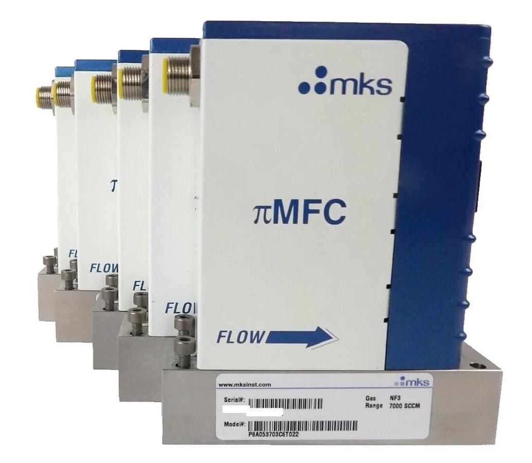 Used MKS Instruments πMFC P8A Mass Flow Controller Reseller Lot of 5 Working Surplus