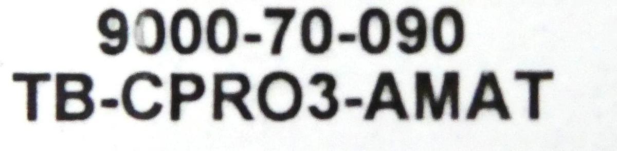 Used SBS Embedded Computers 9000-70-090 PCB Board TB-CPR03-AMAT Working Surplus