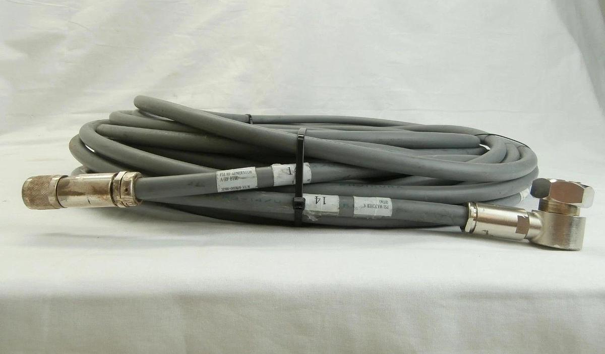 Used TEL Tokyo Electron 3D86-002829-V1 RF Cable 66 Foot 20 Meters Cu Exposed Working