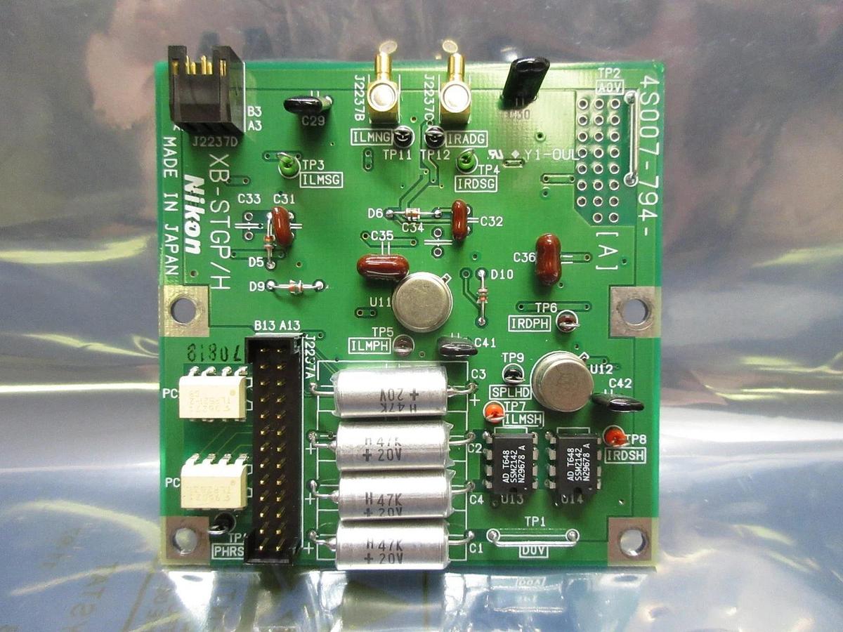 Used Nikon 4S007-794 Interface Board PCB XB-STGP/H NSR-S202A System Used
