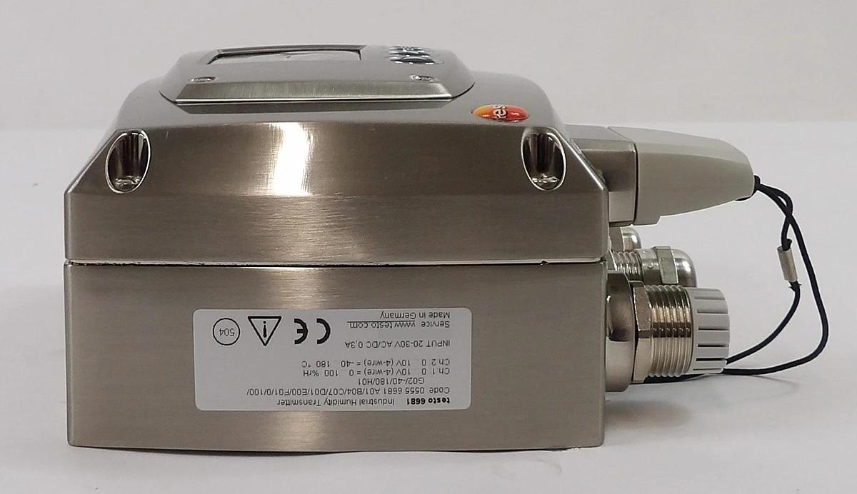 Used Testo 6681 Temperature and Humidity Transmitter New Surplus