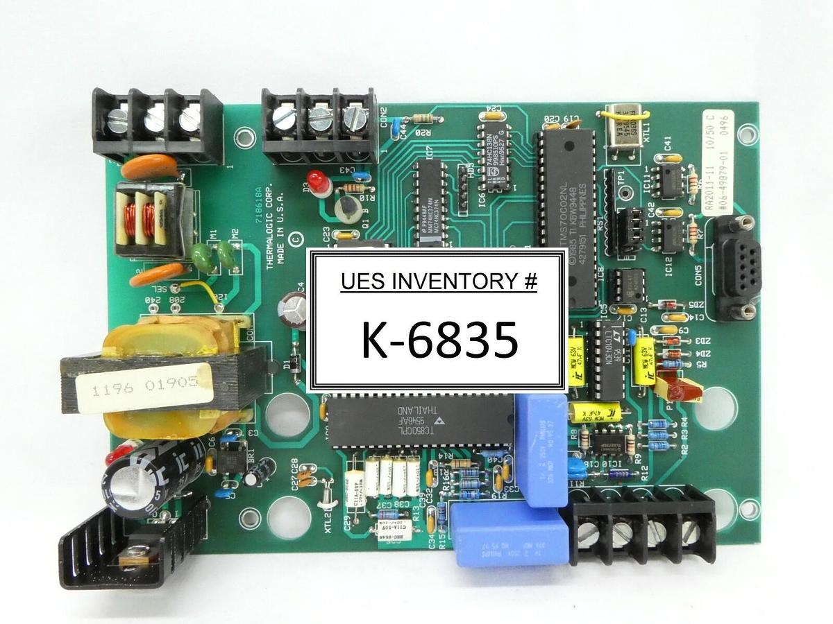 Used Thermalogic 06-49879-01 Board PCB RA2011-11 SVG 90S DUV Working Spare