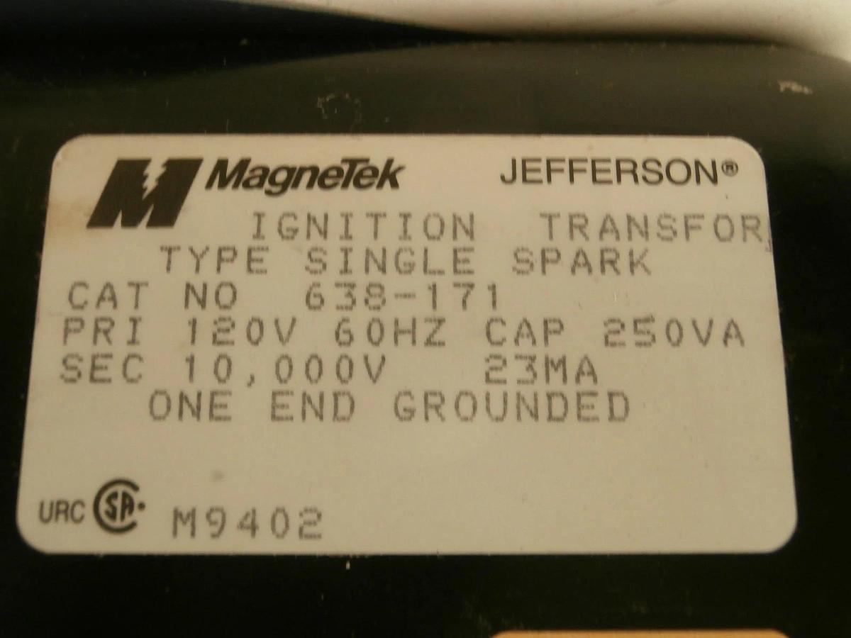 Used Ultratech Stepper Interchangeable Ignition Transformer 638-171 4700 Titan Used