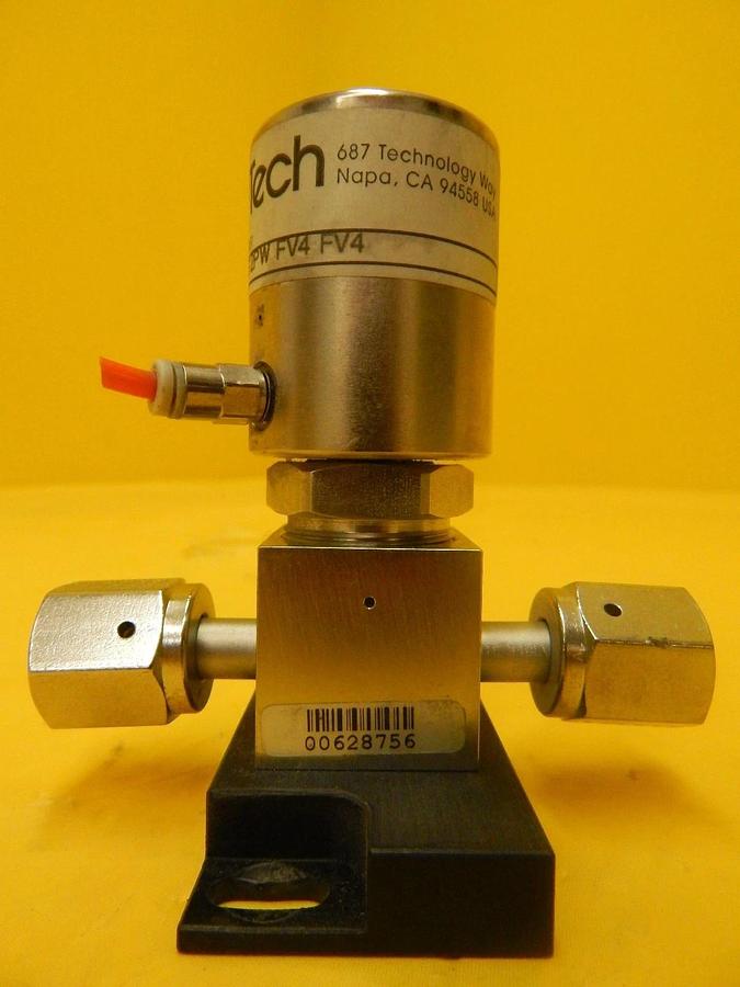 Used APTech AP3550S 2PW FV4 FV4 Springless Diaphragm Valve Lot of 2 Used Working