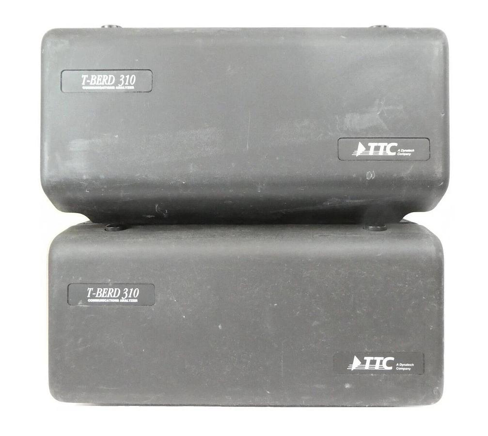 Used TTC T-BERD 310 Communications Analyzer L-S.01 7 Options M-S.10 Lot of 2 Surplus