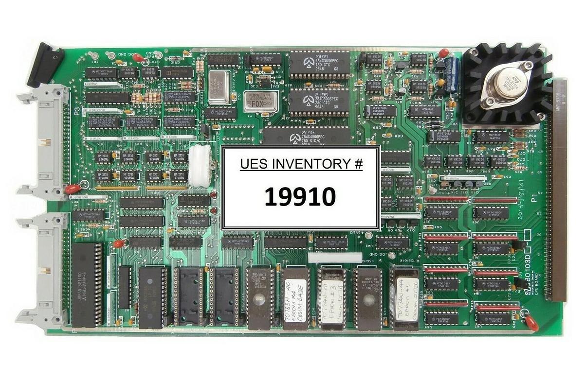 Used SVG Silicon Valley Group 80103D-30 CPU Board Computer PCB Card Rite Track 88