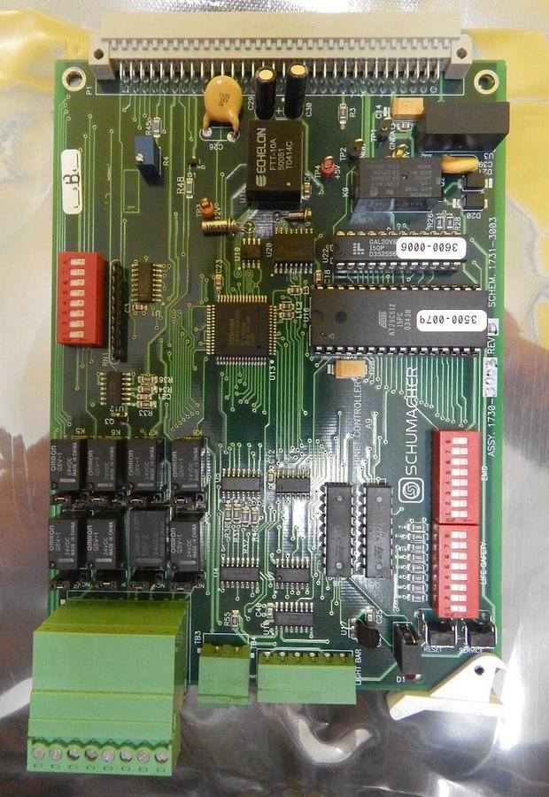Used Schumacher 1730-3003 Cabinet Controller PCB Card 1731-3003 Working