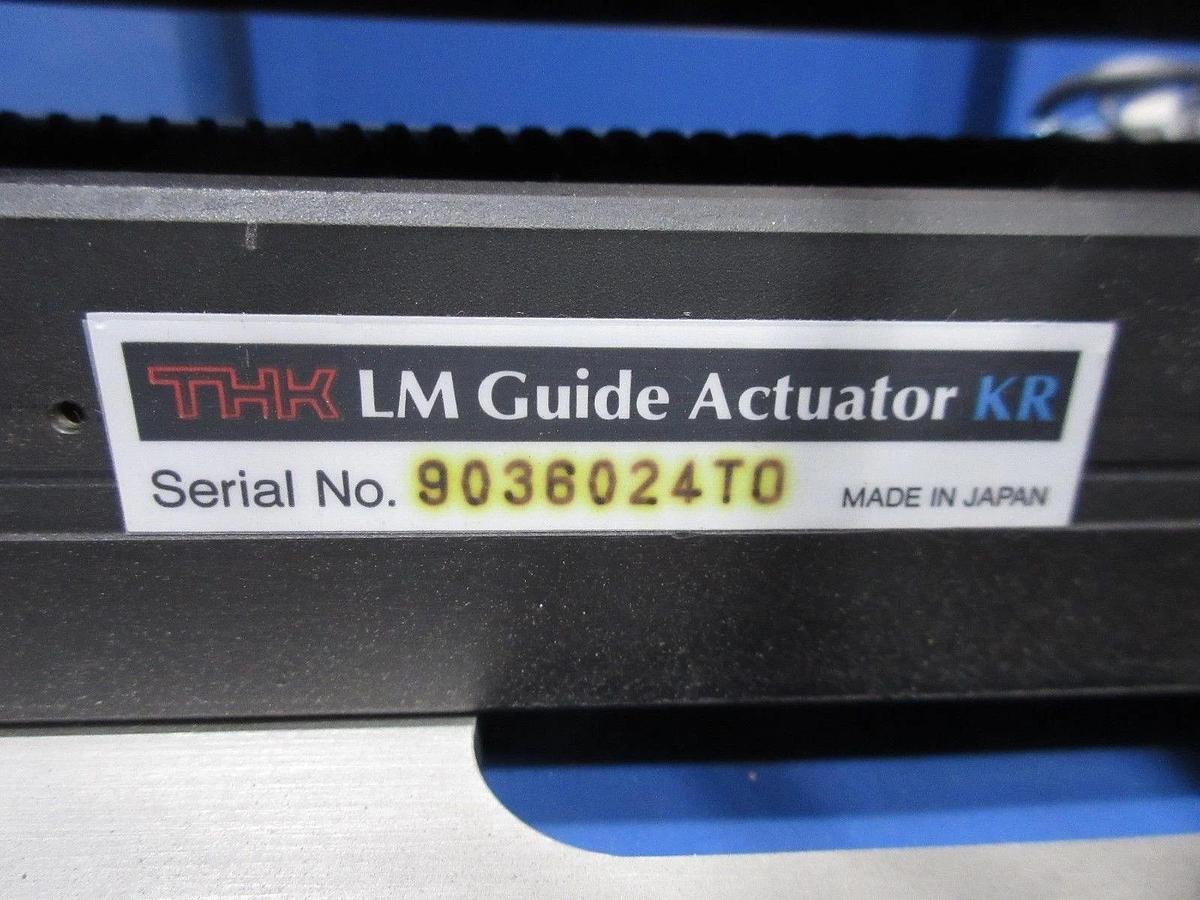 Used THK LM Guide Actuator KR 56? Sigmameltec RTS-500 Used Working