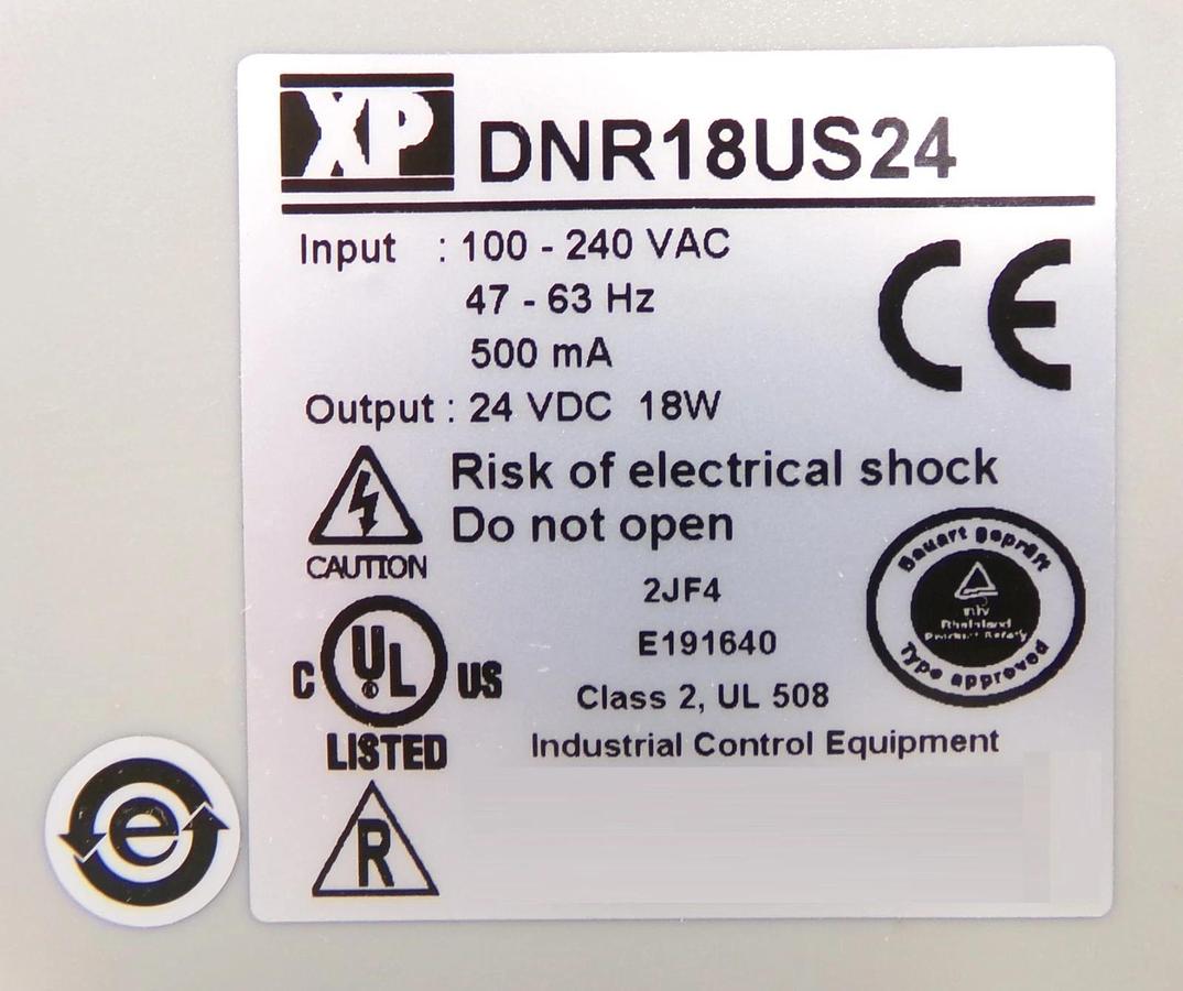 XP Power DNR18US24 AC/DC Power Supply Lot of 10 New