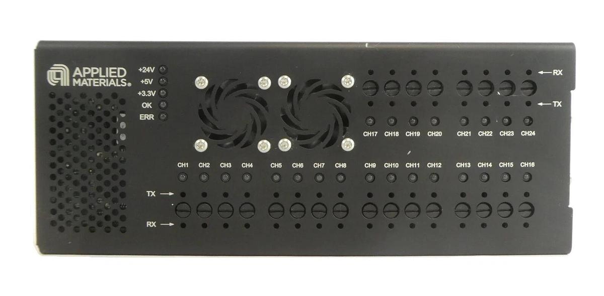 Used AMAT Applied Materials FGA-0417A 24-Channel Photon Control ECB-0198A Working