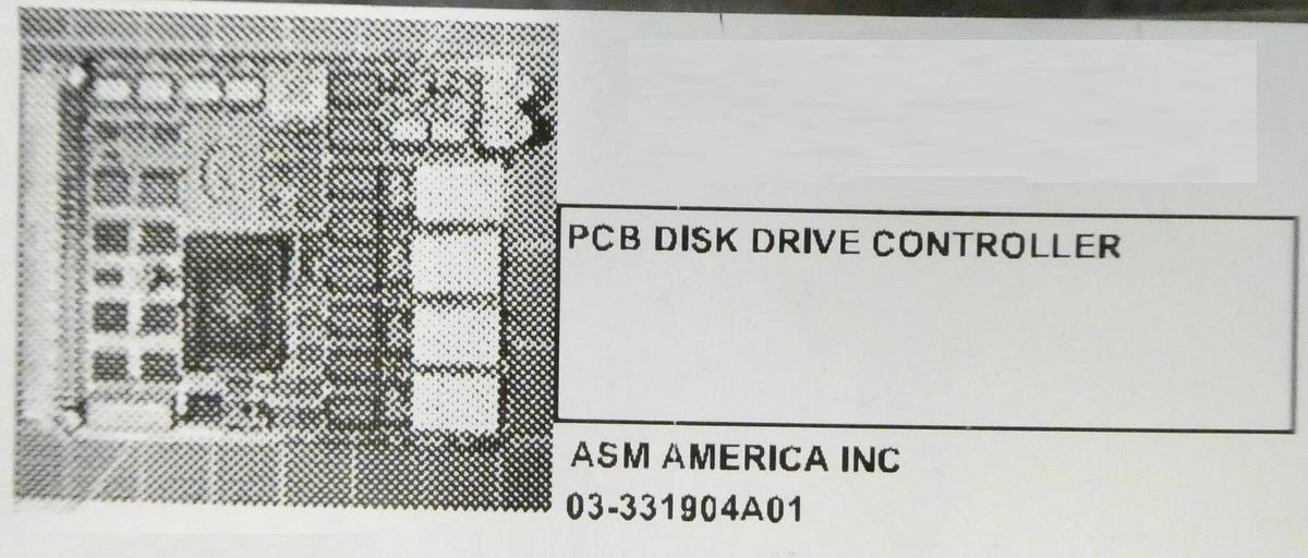 Used Gespac GESPCB-190 Disk Drive Controller PCB ASM 03-331904A01 Working Spare