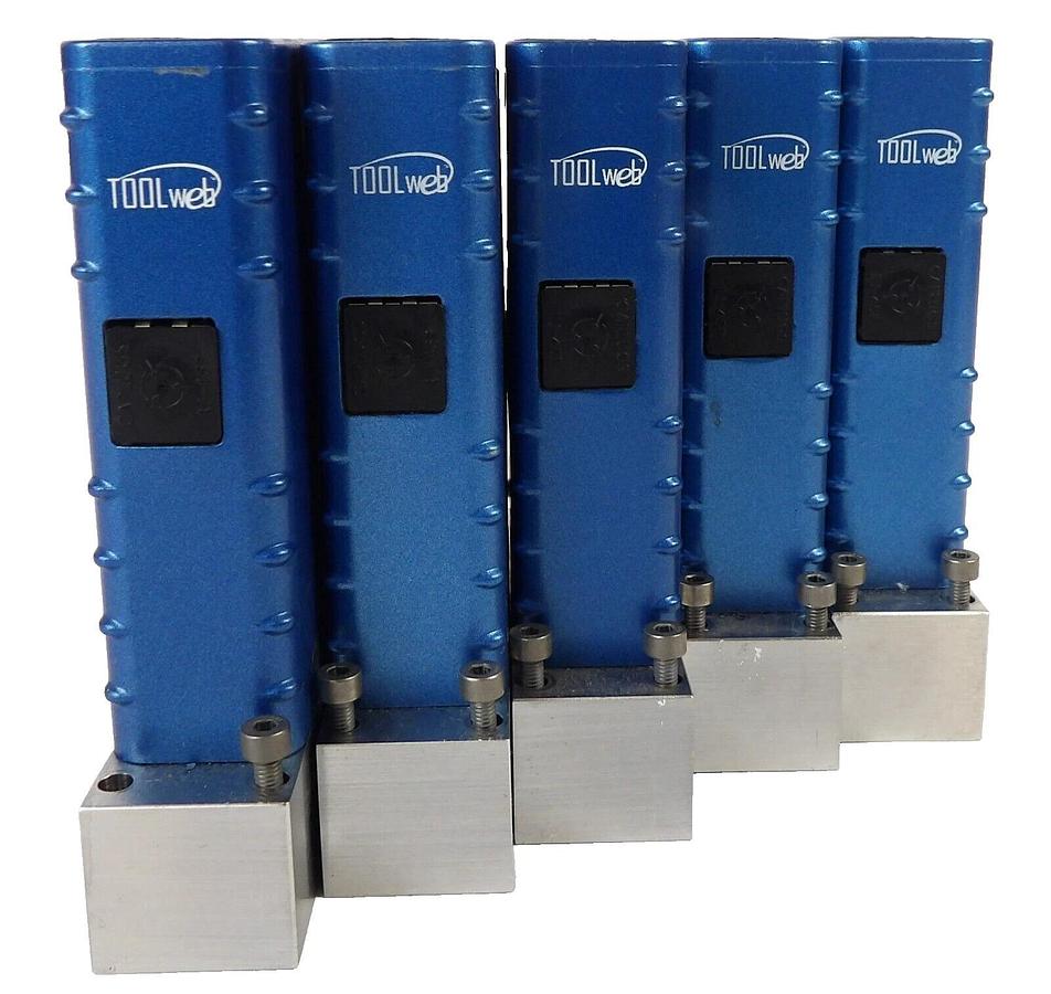 Used MKS Instruments πMFC P8A Mass Flow Controller Reseller Lot of 5 Working Surplus