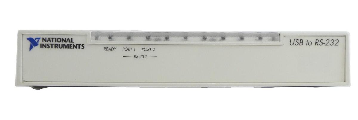 Used National Instruments 187660H-01L 2-Port Serial Interface USB-232/2 Working