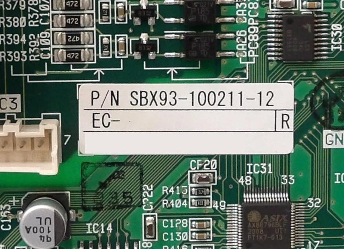 Used Sinfonia Technology SBX93-100211-12 Load Port PCB Assembly SLPCPU8 Working