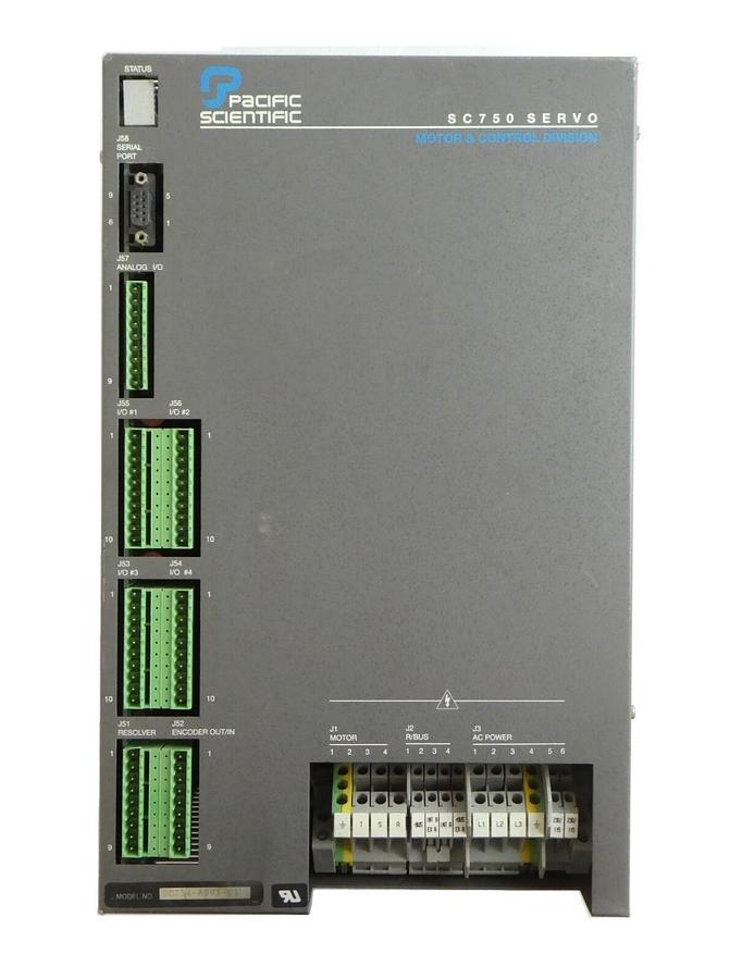 Used Pacific Scientific SC754-A001-01 Servo Position Controller SC750 Working