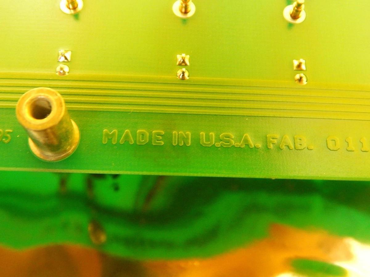 Used AMAT Applied Materials 0100-09040 7 Relay SSR AC Control Board PCB Used Working