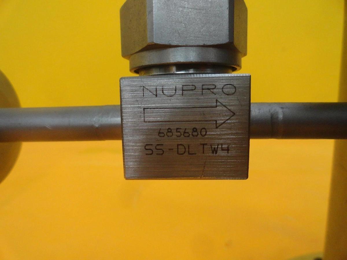 Used Fuji High Vacuum Nipple Tee QF100 LF Rotatable ISO100 ISO-F SS-DLTW4 6.75" Used