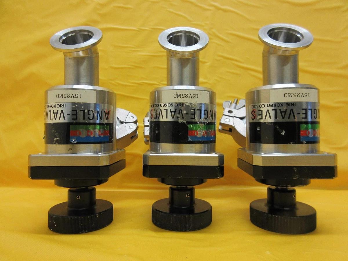 Used Irie Koken 1SV25M0 Manual Angle Valve Reseller Lot of 3 Used Working