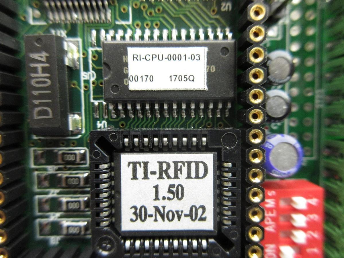 Used Tiris RI-CTL Reader Control Module Board PCB RI-CPU-0001-03 NSR System Used